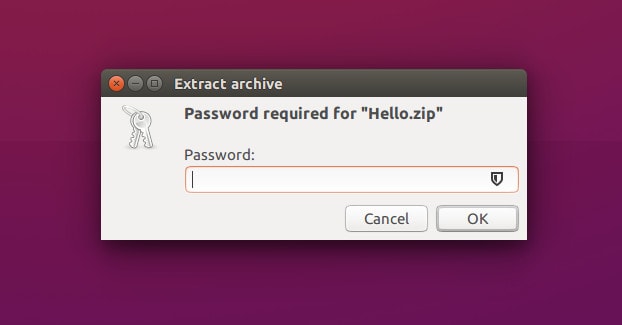 break password protected zip file